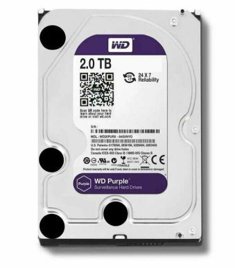 2TB WD Güvenlik HDD