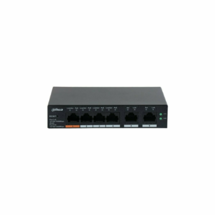 Dahua DH-CS4006-4GT-60 Yönetilebilir 4 PORT Gıgabit POE+2 Port Gıgabit RJ45 Uplink PoE Switch(60W)
