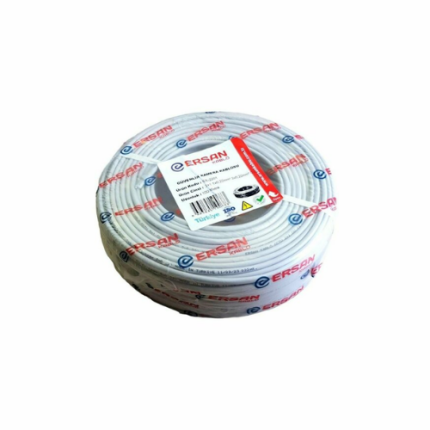 Ersan 2+1 0,22 MM CU 100'lük Bakır Alarm Kablosu
