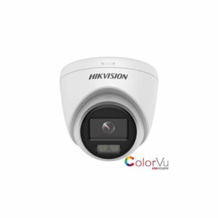 Hikvision DS-2CD1347G0-LUF ColorVu 4MP 2.8mm 30mt Dahili Sesli H.265+H.265H.264+MJPEG IP67 POE MetalPlastik IR Dome