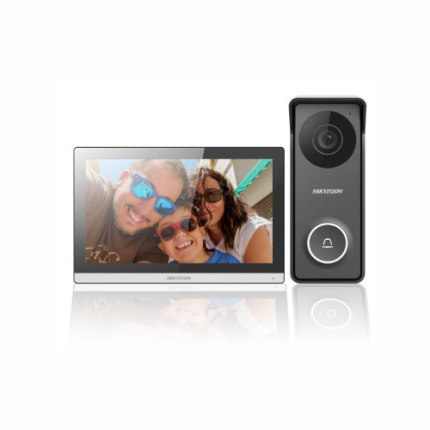 Hikvision DS_KIS313_P) 4_TELLİ 7_inç Dokunmatik Kit