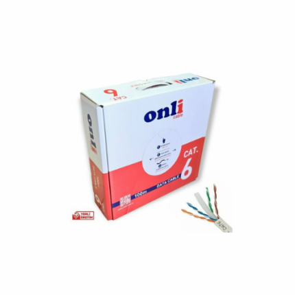 Onli CAT6 Kablo 23 AWG CCA 100'lük