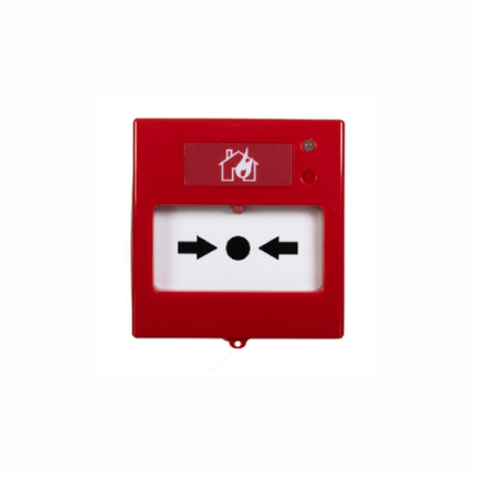 Teknim TFB-3168 Konvansiyonel Tekrar Kurulabilir Yangın Alarm Butonu Led Göstergeli