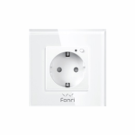 Fonri WF3-EL3-0401-04 WiFi Akıllı Duvar Prizı Siyah-Beyaz