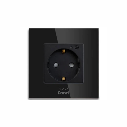 Fonri WF3-EL3-0401-04 WiFi Akıllı Duvar Prizı Siyah